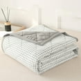 thumbnail image 1 of KEINXS Couette Rafraîchissante Simple Couette d'Été pour Lit Couette Réversible Rafraîchissante pour Saison Couette Douce et Légère Couette Fine pour Dormeurs Ayant Chaud (60”x80” Bleu Pâle), 1 of 7