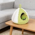 thumbnail image 7 of Yhmxh Bird Nest Winter Warm Hammock Bed for Cage Bird Shed Hut Tent Cozy Hanging Nest House for Zebra Finch, Loriculus, Hamster and Other Small Birds, 7 of 7