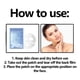 thumbnail image 3 of Mascarillas faciales Cuidado de la piel Mascarilla facial hidratante y reafirmante Parche para piel sensible Aplicar Reducir arrugas Mascarilla facial hidratante y nutritiva 15 ml Película facial, 3 of 5