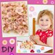 thumbnail image 4 of 200 piezas de adornos de flores artificiales de seda, miniflores, corona DIY para vacaciones, boda, fiesta, decoración del hogar, 2,5 cm, 4 of 5