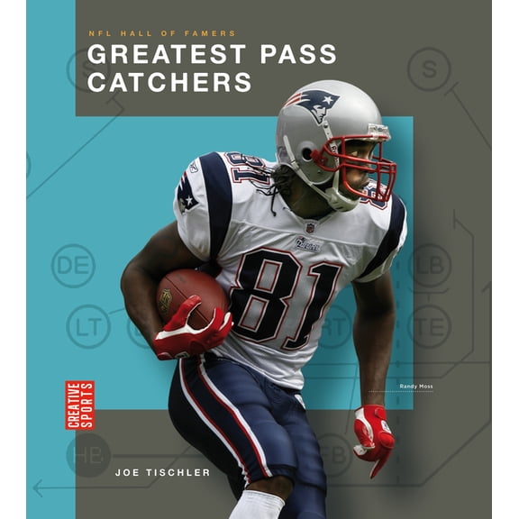 Creative Sports: NFL Hall of Famers Greatest Pass Catchers, (Hardcover)