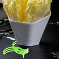 thumbnail image 2 of 50 piezas de accesorios para ollas calientes, pinzas Malatang, verduras, plástico verde picante, 2 of 6