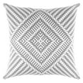 thumbnail image 2 of TreeWool (Pack of 2) Kaleidoscope Accent Decorative Square Cotton Throw Pillow Covers (20" x 20", Sleet Gray), 2 of 6
