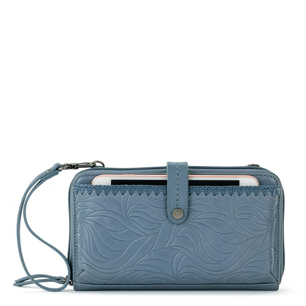 Bolso cruzado para teléfono inteligente The Sak Iris - Bolso y billetera para teléfono celular para mujer para todos los días - Pulsera convertible con cremallera