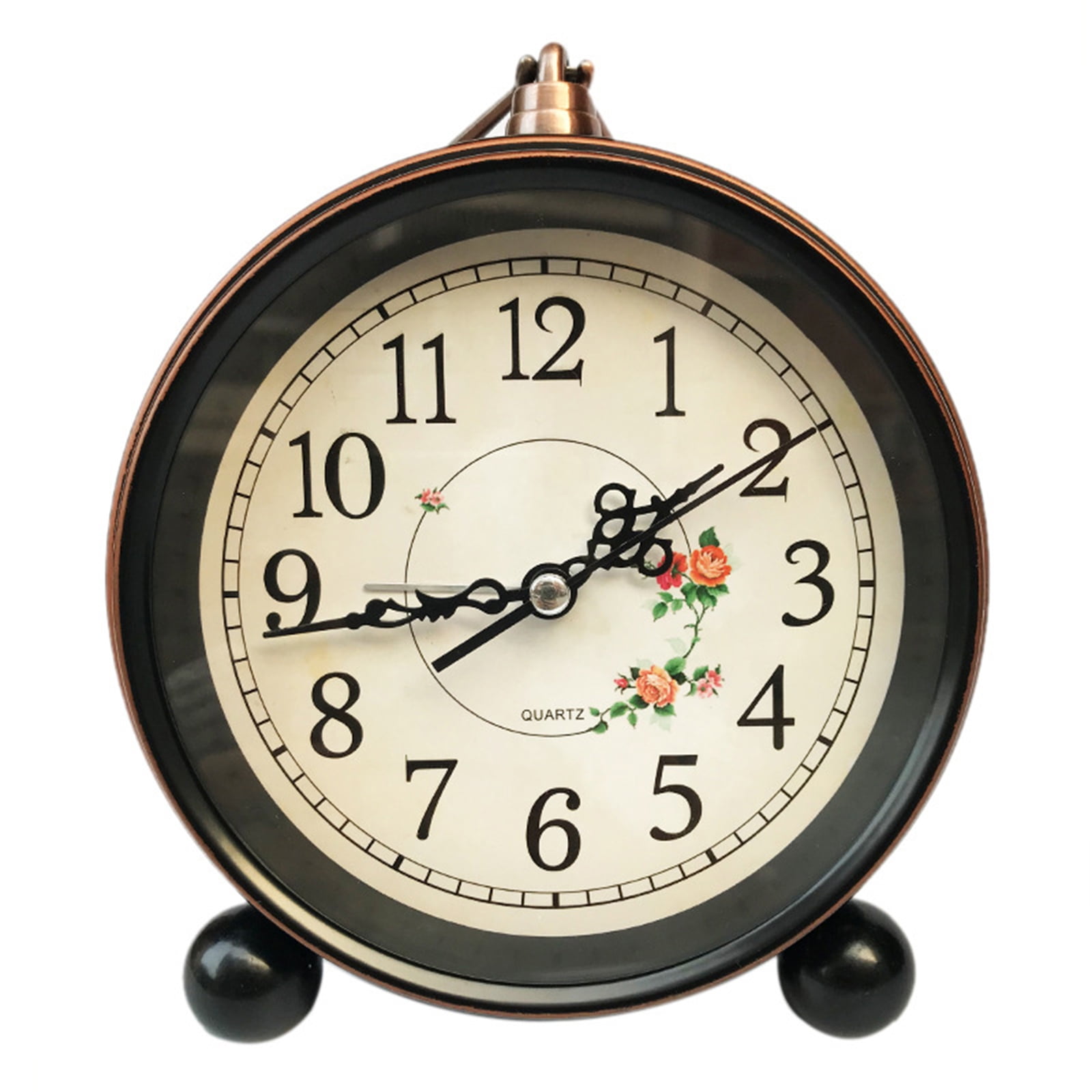 ZUTOYBOLIN Desk Clock, Table Clock Easy Identification Silent Ticking for Bedroom for School for Office 6.3 Height