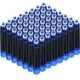 thumbnail image 5 of Juego de 50 cartuchos de tinta para pluma estilográfica, color negro, azul y rojo, 50 cartuchos de tinta de recarga, diámetro de orificio de 3,4 mm, alta calidad, 5 of 5
