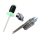 thumbnail image 4 of Pestillos de manija de puerta de congelador Piezas del kit de congelador Bisagra de cerradura de puerta de metal Manija de congelador para cerraduras, 4 of 9