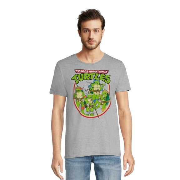 Teenage Mutant Ninja Turtles Men's & Big Men's Graphic Tee Shirt, Sizes S-3XL