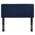 thumbnail image 3 of Milenna Channel Tufted Upholstered Fabric Twin Headboard, 3 of 4