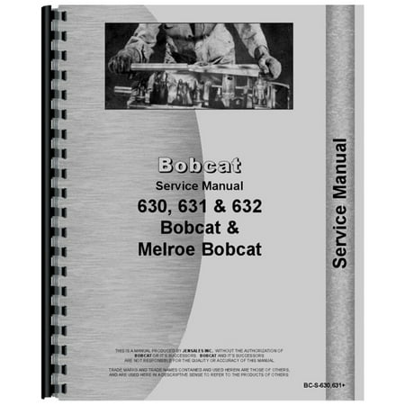 new chassis service manual made for bobcat skid steer loader 630 631 632 walmart new chassis service manual made for bobcat skid steer loader 630 631 632 walmart