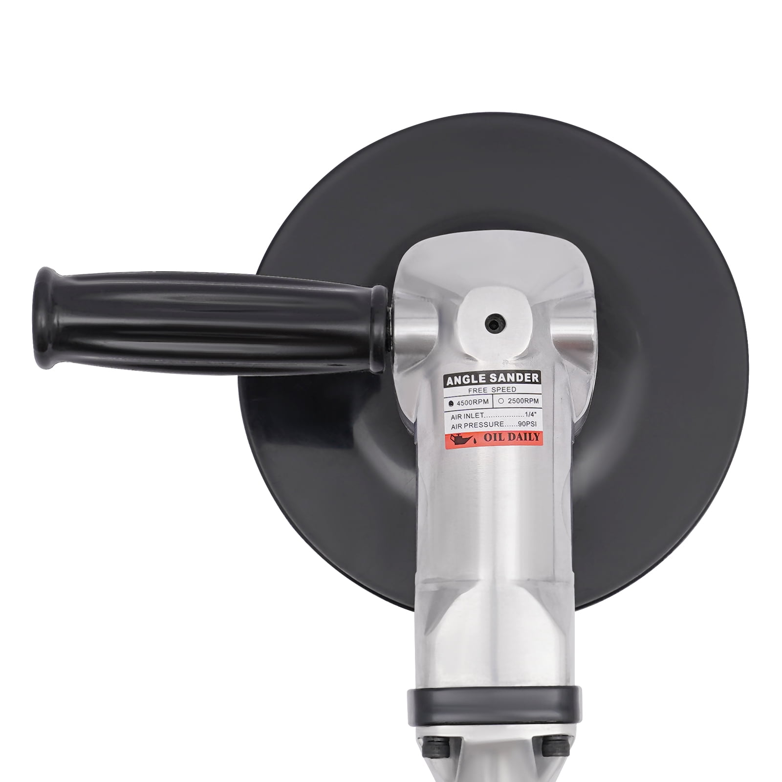 Dwellnix Pneumatic Angle Sander Polishing Machine Air Angle Floor Stones Grinder 7 Inch