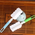 thumbnail image 2 of Kearding Cepillo de taza de esponja con mango largo, herramientas de limpieza de vidrio para botella de agua, hogar, cocina, botella de aislamiento Suministros de limpieza para el hogar PC 1 Kearding JJ4608-00B, 2 of 6