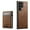 Brown, variant on Allytechgroup for Samsung Galaxy S23 Ultra Detachable Wallet Case, Magnetic PU Leather RFID Blocking Flip Kickstand Credit Slots Support Wireless Charging Shockproof Protective for Women Men, Brown