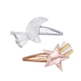 thumbnail image 4 of WEUVEB 2pcs Sequin Hair Barrettes for Girls in Assorted Color for Daily Life, 4 of 8