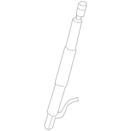 Genuine OE Volkswagen Lift Cylinder - 3CN-827-851-D
