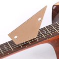 thumbnail image 3 of Stainless Steel Fret Level Ruler Rocker Leveling Tool for Electric Guitars Basses Folk Acoustic GuitarGold, 3 of 4