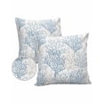 thumbnail image 6 of Outdoor Pillow Covers Throws Gradient Ocean Blue Grey Coral,Waterproof Pillow Cases Pack of 2 Summer Sealife on White,Durable Cushion Cover Pillowcase for Patio Balcony Couch Garden, 6 of 7