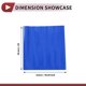 thumbnail image 4 of Envoltura Protectora de Automóvil Azul Profundo Única 1ft x 59.84inch Cubierta de Vinilo Interior Exterior 5.5mil 1 Pc Universal, 4 of 7