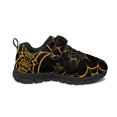 thumbnail image 2 of Pointodoor Boys Yellow Web Shoes Fashion Halloween Sneakers Size 1 Little Kid Single Buckle Sports Trail Gym Shoes Lightweight Knitted Mesh Tennis Running Shoe, 2 of 7