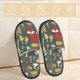 thumbnail image 2 of Fotbe Cute Animal Forest Pantuflas Peludas para Mujer con Estampado, Zapatillas de Peluche, Zapatos de Invierno para Casa, Uso Interior y Exterior-Large, 2 of 8
