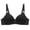 Black BKL, variant on Bra for Women Womans Underwear Adjustable Straps Lace No Underwire Bras Solid Color Thin Brassiere Loose Daily Wear Pink 40/90C