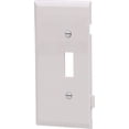 thumbnail image 2 of Cooper Wiring STE1W Snap-Tog Toggle End Plate, White, 2 of 6
