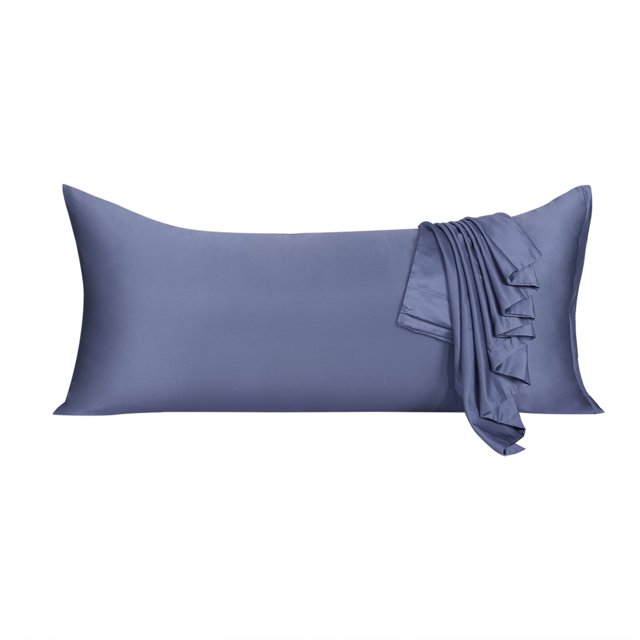 Unique Bargains Silky-Soft Satin Pillow Cases with Zipper Long Pillowcase Pillow Covers
