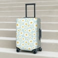 thumbnail image 2 of Lsque Daisies Flowers Printed Luggage Cover, Travel Luggage Protector,Scratch and Dirt Resistant, Fits 18-32 Inch Luggage - Medium, 2 of 9