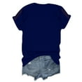 thumbnail image 6 of T Shirts For Women Womens Tops Daily Casual Printed Short Sleeve O Neck T Shirt Tops, 6 of 6