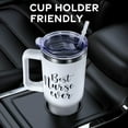 thumbnail image 2 of Nurse Gifts for Women 40oz Tumbler with Handle and Straw Lid,Nurse Accessories Vacuum Insulated Leak Proof Tumbler Gifts for Nurses,Nurses Week Gifts Stainless Steel Travel Mug,White Stethoscope, 2 of 7