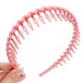thumbnail image 1 of Accesorio para el cabello a la moda, diadema de plástico para niñas con pelo de dientes, diademas para niños, banda para el cabello sólida, diadema DIY, aro para la cabeza Gao Jinjia LED, 1 of 2