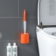 thumbnail image 5 of Escobilla de Baño Xihbxyly Líquida de Mango Largo con Cepillo Base para Inodoro Montado En la pared, 5 of 6
