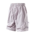 thumbnail image 3 of PIMSSY Men Shorts Lightweight Summer Outdoor Sports Casual Jogging Breathable And Training Loose Shorts Comfort Solid Color Bottoms, 3 of 3