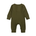 thumbnail image 2 of Bellafa Baby Boys Girls Footed Pajamas Cotton Long Sleeve Snap-up Romper Jumpsuit Sleep and Play One-Piece, 2 of 9