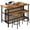 natural wood color, variant on MIERES 48in Dining Table for 4-6, Dining Leisure Table with Storage Shelves, 1.8" Thick Top, Scratch-Resistant, Natural Wood Finish, Multi-Use for Dining Room Kitchen Office, Wood Finish