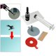 thumbnail image 5 of Kit de reparación de parabrisas portátil Reparación de grietas Reparación de arañazos de chips de grietas Estilo C Soledad Reparación de parabrisas de automóviles, 5 of 10