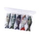 thumbnail image 2 of 5 piezas de pescado señuelos de pesca realista swimbait realista cebos duros de hundimiento para bagre de carpa de salmón de minnow bagre, 2 of 8