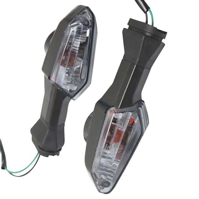 1 Par De Intermitentes Intermitentes De Luz Intermitente Para Lentes De Humo Kawasaki Ninja 300 Sunnimix Luz de giro de motocicleta LED