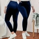 thumbnail image 1 of Karight Women's High Waist Velvet Elastic Leggings Velvet Warm Yoga Pants Buttery Soft Velour Leggings, 1 of 5