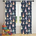 thumbnail image 5 of Blackout Kids Curtains,Dark Blue Little Princess Pattern Childrens Insulated Curtains Set Of 2,Bedroom Essentials,Toddler Room Decor 42"x84", 5 of 5