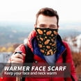 thumbnail image 7 of Neck Gaiter Face Cover Scarf, Orange and Capybara Soft Face Sun Mask Cover Scarf Headband Cooling Sweat Absorbing Bandanas Hiking Cycling Running, 7 of 7
