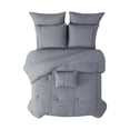 thumbnail image 2 of Sanders Chiara 8 Piece Comforter Set, White, King Size, 2 of 9