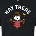 thumbnail image 3 of Peanuts - Snoopy Scarecrow Hay There - Juniors Cropped Cotton Blend T-Shirt, 3 of 6