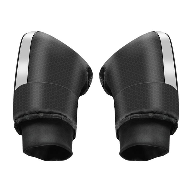 Manguitos para manillar de motocicleta Zulema Manoplas de manillar Negro