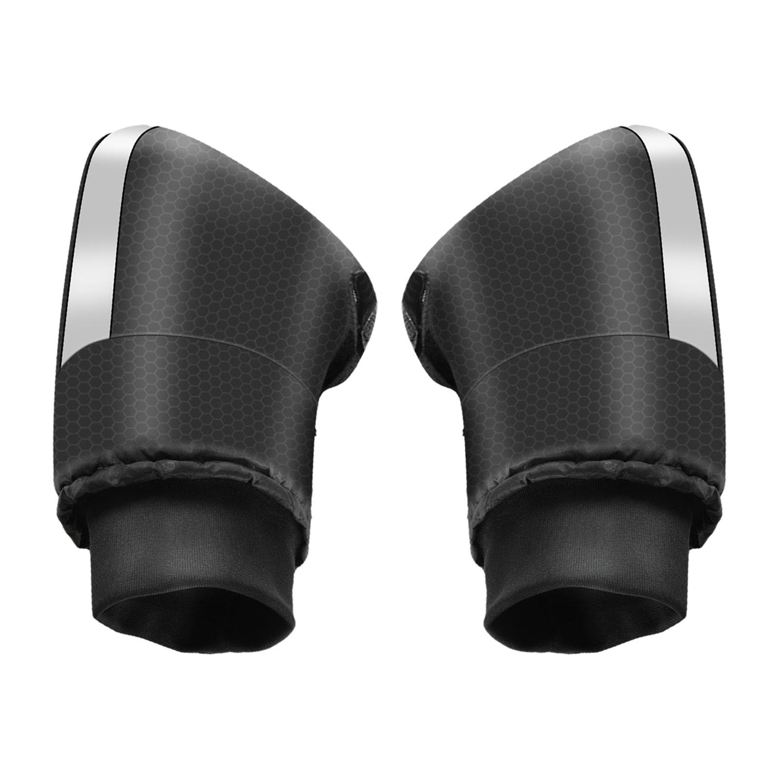 Manchons De Guidon Chauffants Moto - étanches, Réfléchissants - Pour Scooter, Motoneige, VTT - Confort Hiver