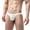 White, variant on Mens Thongs Underwear G-String Hollow Out Ice Silk Solid, Underpants Red XL