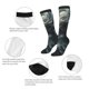 thumbnail image 3 of Fotbe Cloud White Dragon Calcetas Divertidas Estampadas para Hombre y Mujer, Calcetas de Algodón hasta la Rodilla para Caminar, Correr, Enfermería y Embarazo, 3 of 6