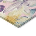 thumbnail image 3 of Addison Rugs Chantille Indoor/Outdoor Transitional Floral Pink Machine Washable Rectangle Rug, 3' x 5', 3 of 8