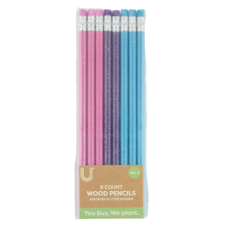 Valentine's Day Glitter Pencils