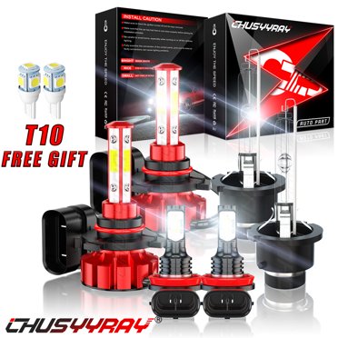 XtremeVision Interior LED Kit For Acura TL 1999-2003 - Pure White 10-Piece Bulb Set With Tool